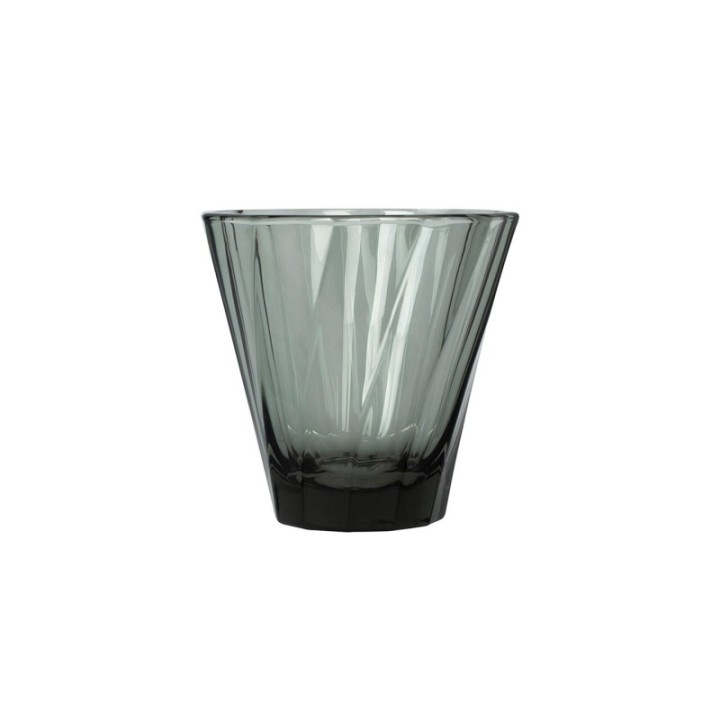 Loveramics Twisted Cappuccino Glass 18 cl 1 pc Black