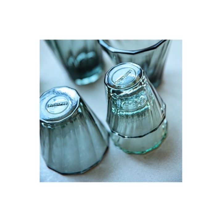 Loveramics Twisted Cappuccino Glass 18 cl 1 pc Green