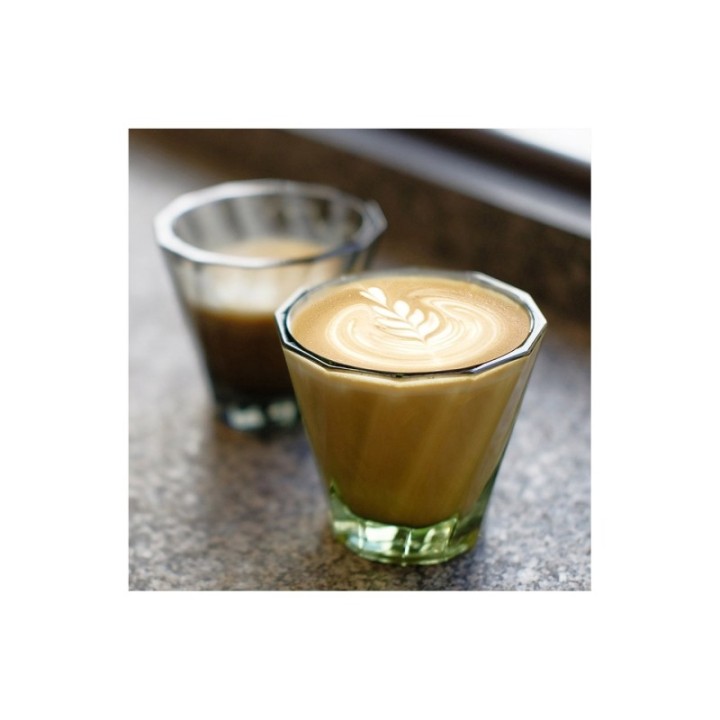 Loveramics Twisted Cappuccino Glass 18 cl 1 pc Green