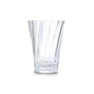 Loveramics Twisted Latte Glass 36 cl 1 pc Clear