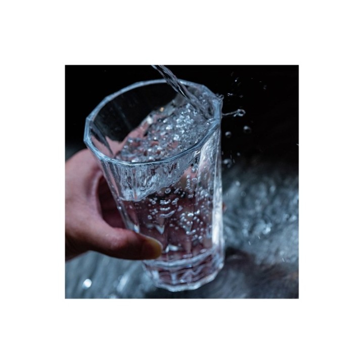 Loveramics Twisted Latte Glass 36 cl 1 pc Clear