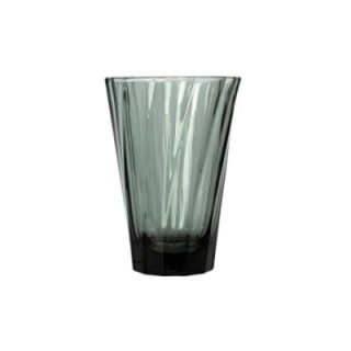 Loveramics Twisted Latte Glass 36 cl 1 pc Black
