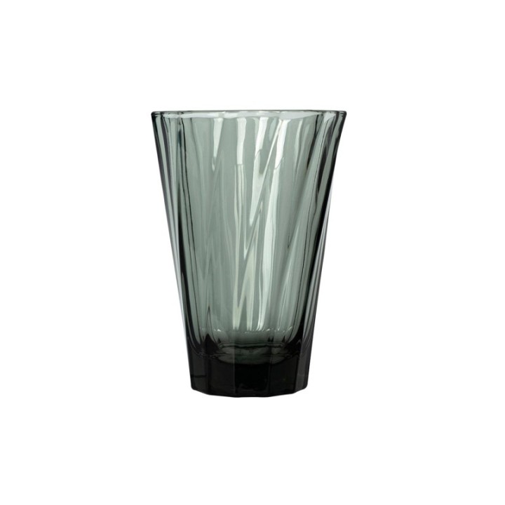 Loveramics Twisted Latte Glass 36 cl 1 pc Black