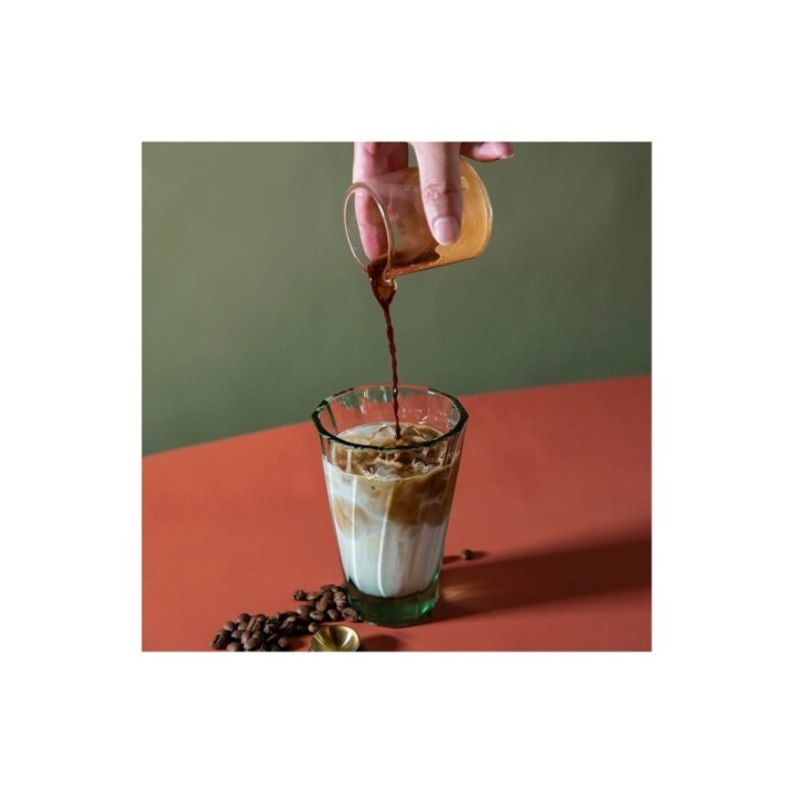 Loveramics Twisted Latte Glass 36 cl 1 pc Green