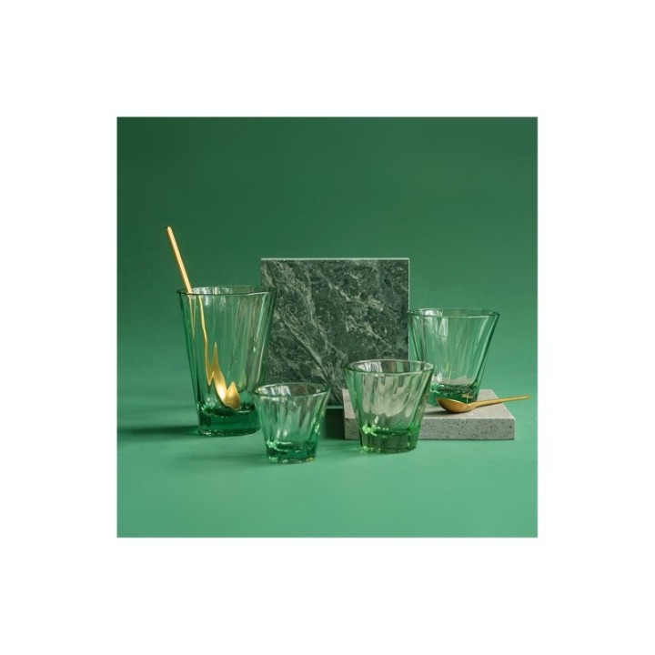 Loveramics Twisted Latte Glass 36 cl 1 pc Green