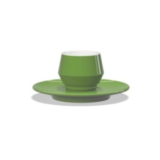 Club House Maniko Espresso with saucer Green 7 cl 1 pc