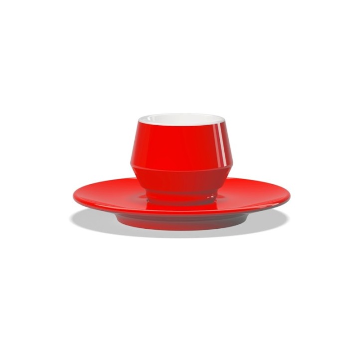 Club House Maniko Espresso with saucer Red 7 cl 1 pc