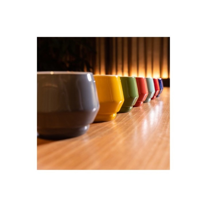 Club House Maniko Espresso with saucer Red 7 cl 1 pc