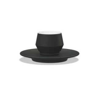 Club House Maniko Espresso with Saucer Matte Black 7 cl 4 pcs