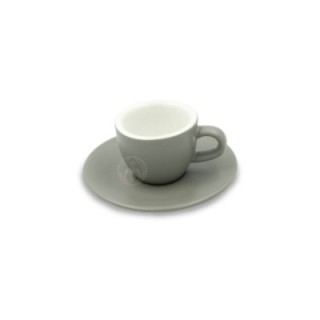 Club House Tulipano Espresso with saucer Matte Gray 7 cl 1 pc