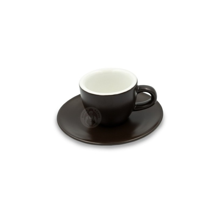 Club House Tulipano Espresso with saucer Matte Brown 7 cl 1 pc