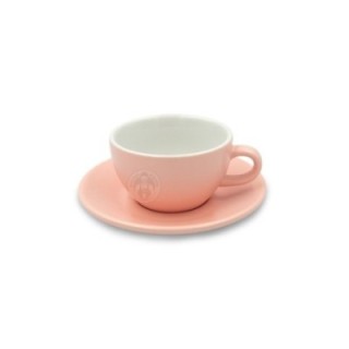 Club House Tulipano Cappuccino with saucer Matte Pink 26 cl 1 pc