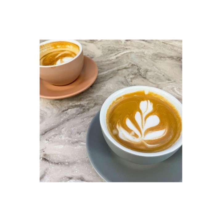 Club House Tulipano Cappuccino with saucer Matte Gray 26 cl 1 pc