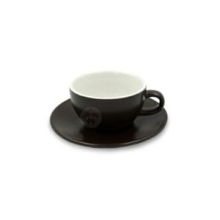 Club House Tulipano Cappuccino with saucer Matte Brown 26 cl 1 pc