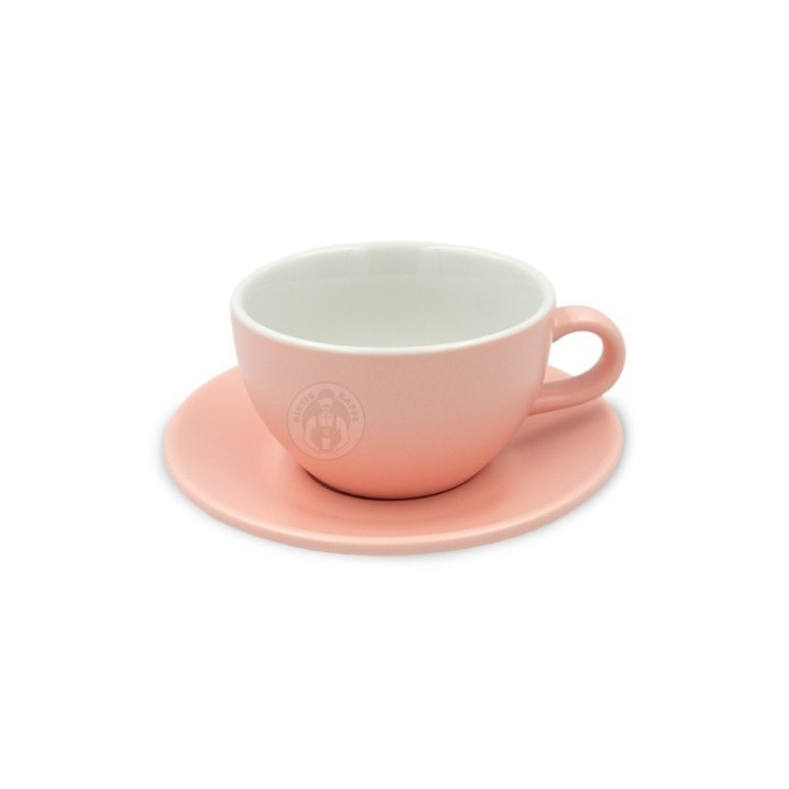 Club House Tulipano Latte with saucer matte pink 30 cl 1 pc