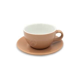 Club House Tulipano Latte with saucer, matte beige, 30 cl, 1 pc