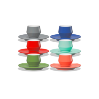 Club House Maniko Espresso with saucer 7 cl 6 pcs