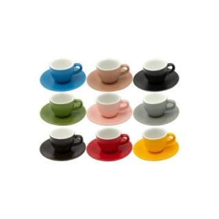 Club House Tulipano Espresso with Saucer 7 cl 9 pcs