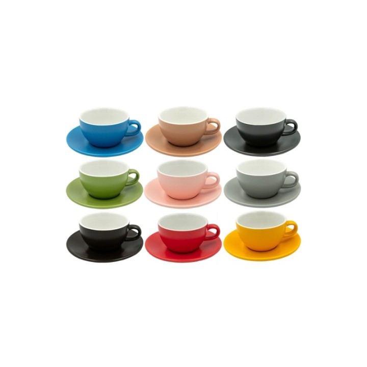 Club House Tulipano Cappuccino with saucer 26 cl 9 pcs