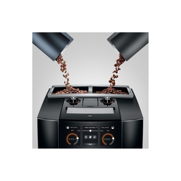 Jura J8 Twin (EA) Diamond Black Espressomaskine Inkl. Startpakke