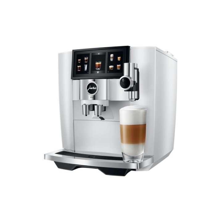 Jura J8 Twin (EA) Diamond White Espressomaskine Inkl. Startpakke