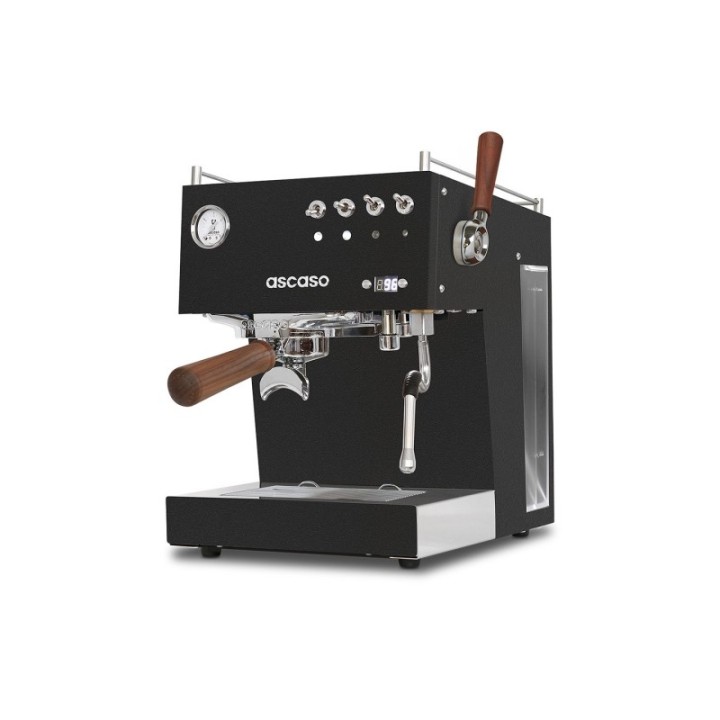 Ascaso Steel Duo Plus Black Espressomaskine Inkl. Eureka Libra & Kaffe