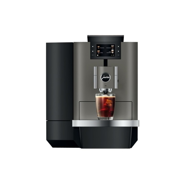 Jura X10 (EA) Dark Inox Espressomaskine Inkl. Startpakke