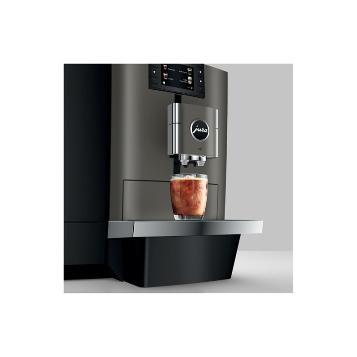 Jura X10 (EA) Dark Inox Espressomaskine Inkl. Startpakke