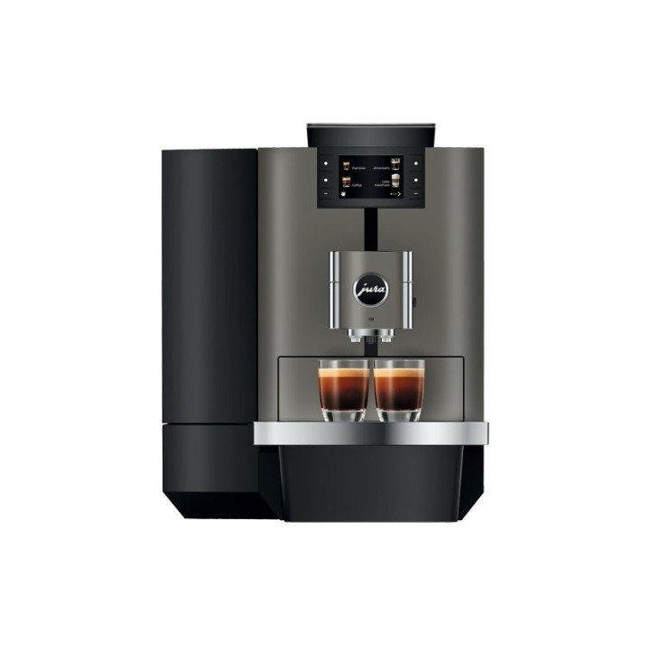 Jura X10 (EA) Dark Inox Espressomaskine Inkl. Startpakke