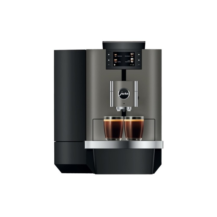 Jura X10 (EA) Dark Inox Espressomaskine Inkl. Startpakke