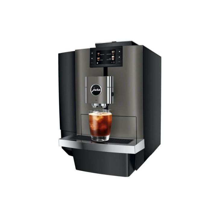 Jura X10 (EA) Dark Inox Espressomaskine Inkl. Startpakke