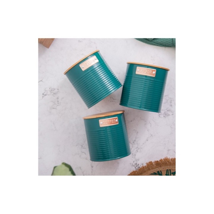 KitchenCraft Beholdere Mørkegrøn 3 Stk