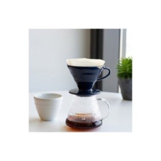 Hario Filterbryg Sæt Inkl. V60-02 Keramik Dripper 2 Kop & Glaskande 0,4 L