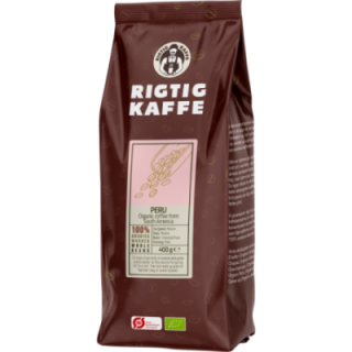 Rigtig Kaffe Organic Peru v/24kg Hele kaffebønner