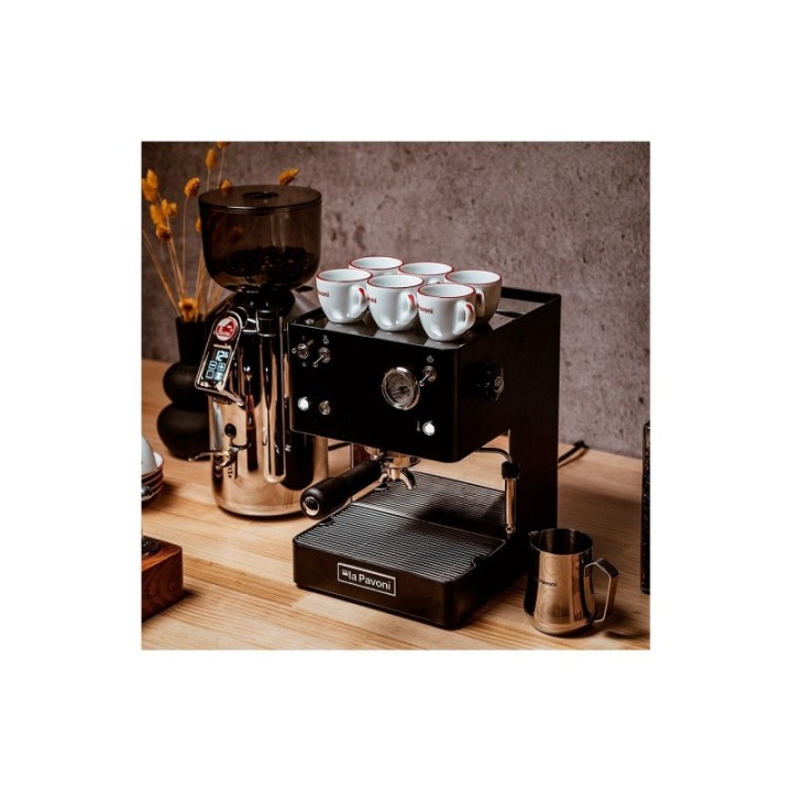 La Pavoni New Casa Bar Sort Espressomaskine