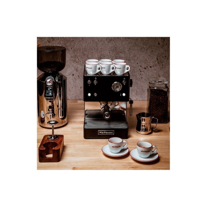 La Pavoni New Casa Bar Sort Espressomaskine