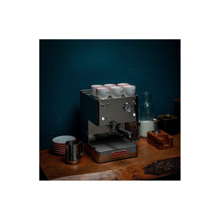 La Pavoni New Casa Bar Stål Espressomaskine