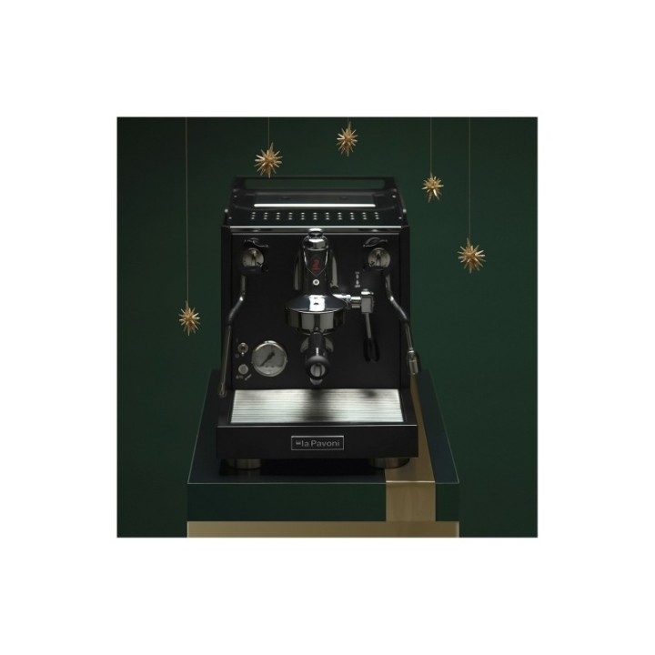 La Pavoni New Cellini Classic Sort Espressomaskine