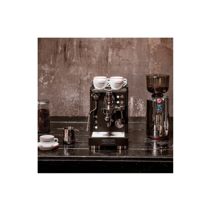 La Pavoni Mini Cellini Sort Espressomaskine