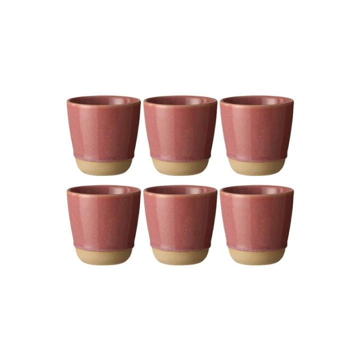 Aida RAW Colour Krus 30 cl 6 Stk Roseish