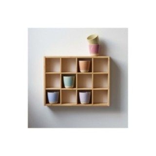 Aida RAW Colour Krus 30 cl 6 Stk Orangeish