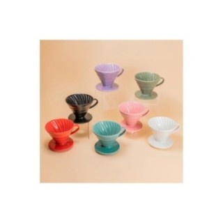 Hario V60-02 Keramik Dripper Smokey Grøn 2 Kop.