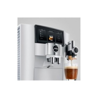 Jura J8 Twin (EA) Diamond White Inkl. Mælkebeholder, Sirup & Kaffe