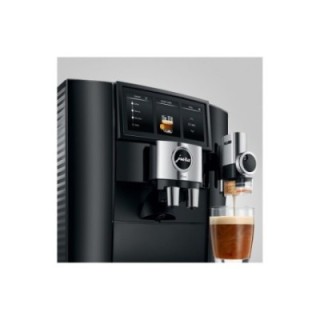 Jura J8 Twin (EA) Diamond Black Inkl. Mælkebeholder, Sirup & Kaffe