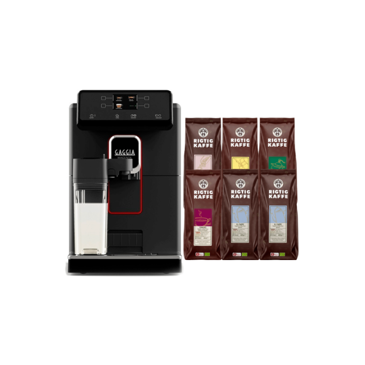 Gaggia Magenta Prestige Inkl. 6x400g Rigtig Kaffe Organic