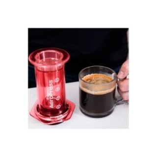 AeroPress Clear Rød Rejsebrygger