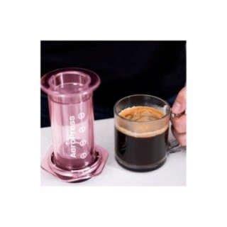 AeroPress Clear Pink Rejsebrygger