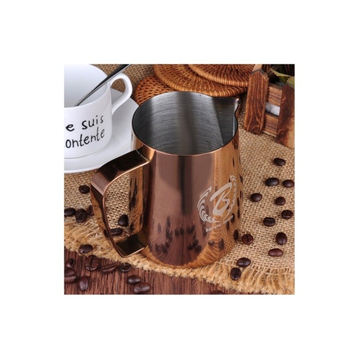 Barista Space Rosa Guld Mælkekande 0,35L