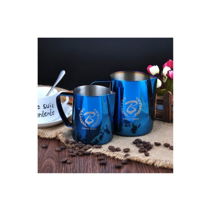 Barista Space Rainbow Blå Mælkekande 0,6L