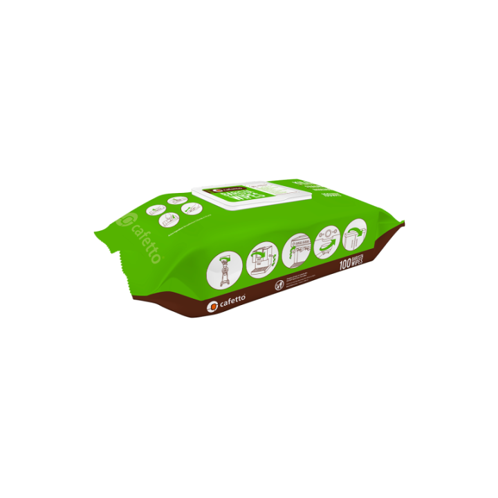 Cafetto Barista Wipes 100 stk